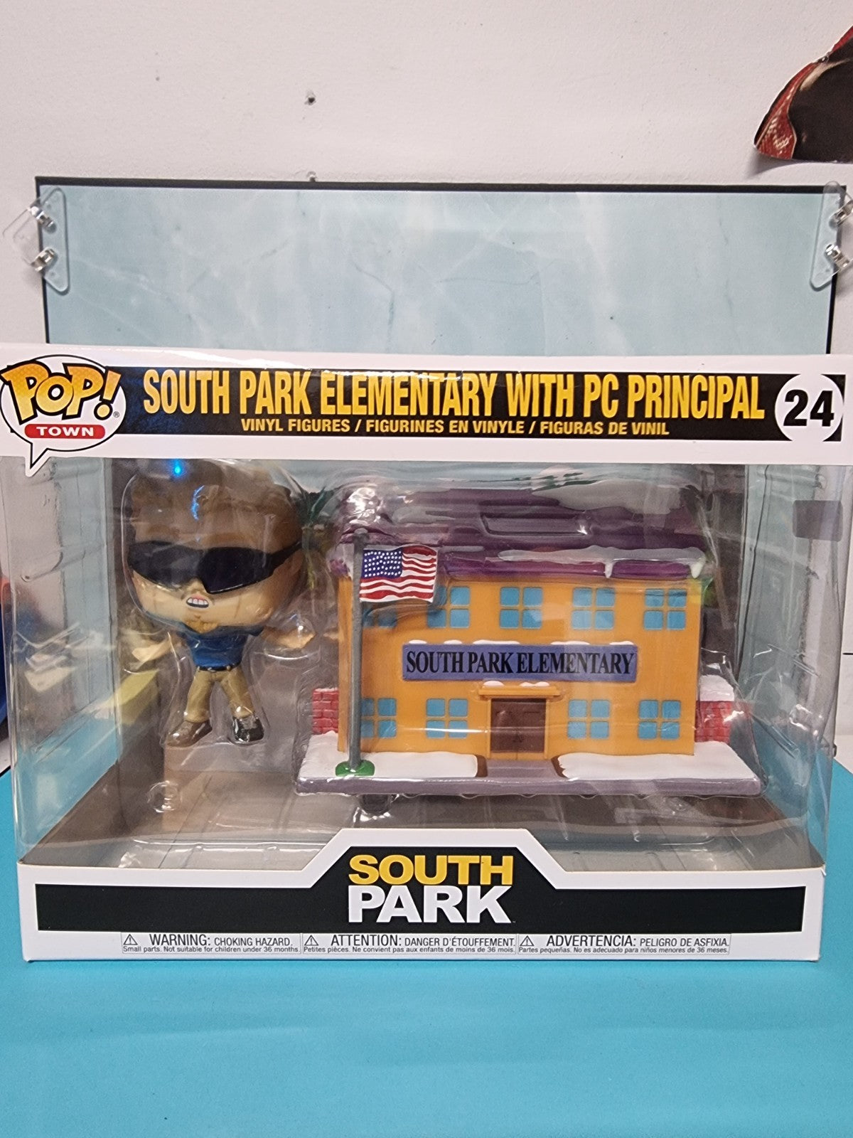South Park: PC Principal with South Park Elementary Pop! Town Vinyl Figure #24
