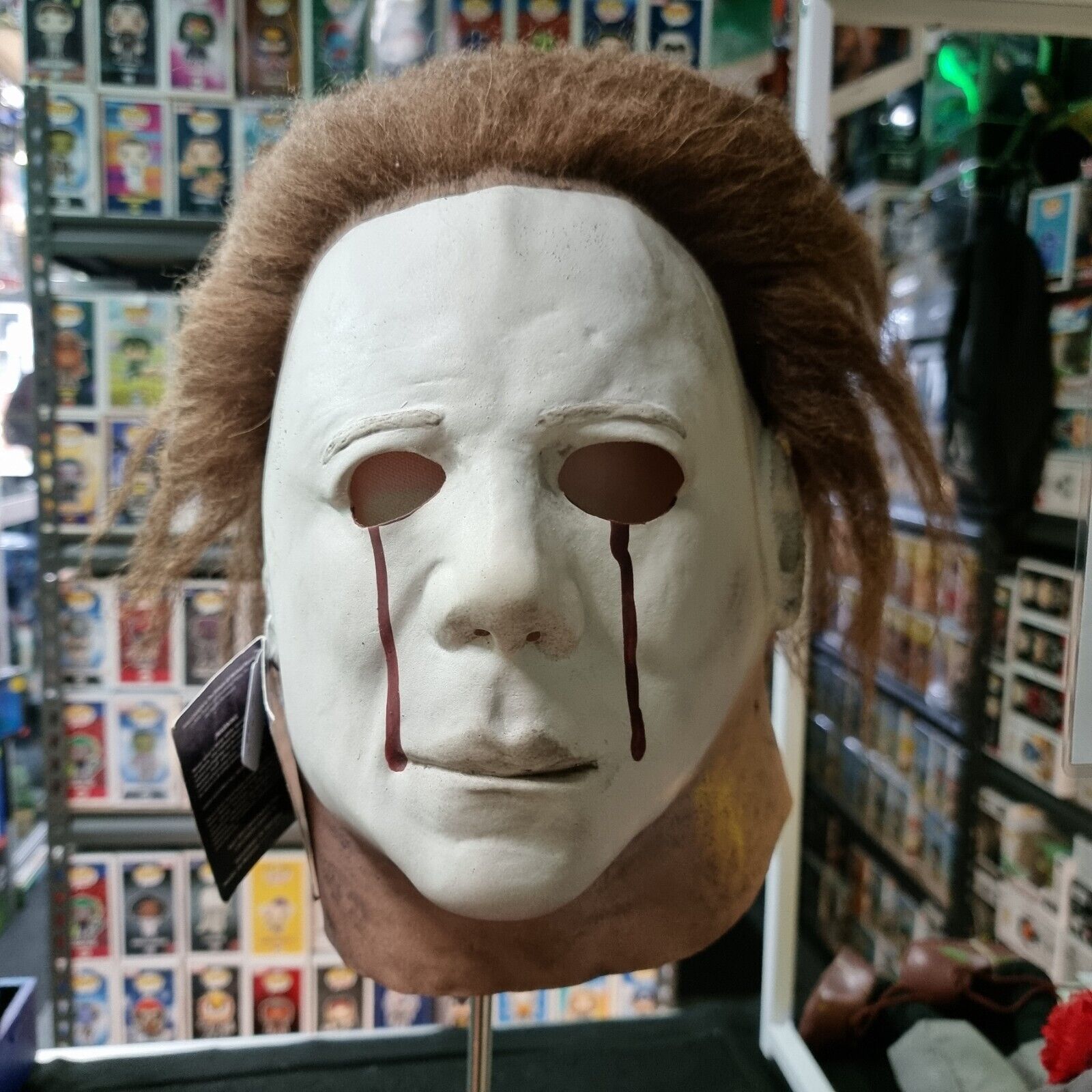 Halloween 2 Michael Myers Blood Tears Mask Trick Or Treat Studios Horror Movie