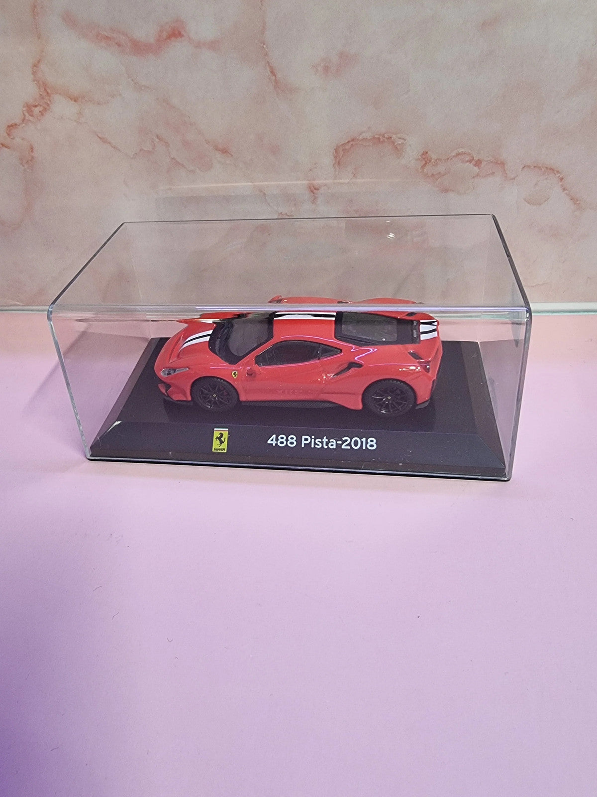 Altaya 1/43 - Ferrari 488 Pista 2018 Rosso Red Supercar Diecast Model Car