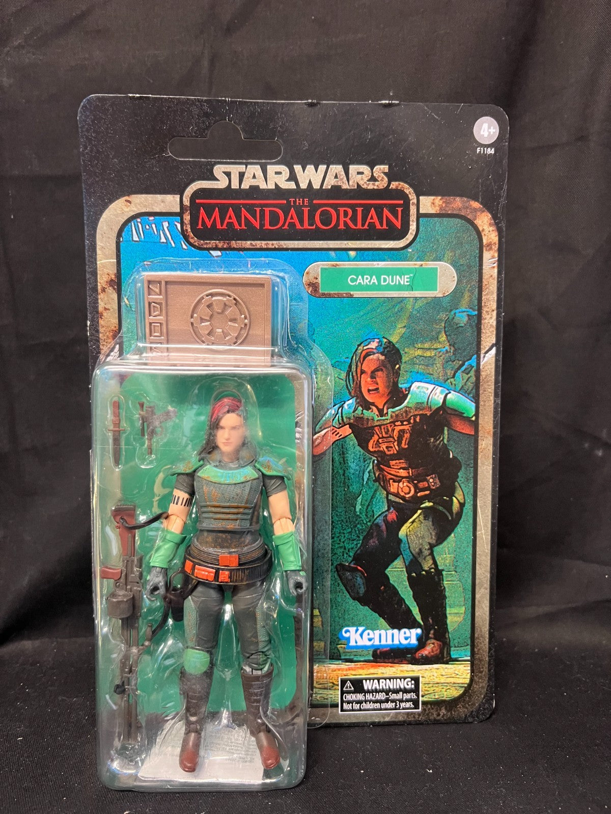 Star Wars The Mandalorian F1184 Cara Dune Credit Action Figure Kenner Brand New