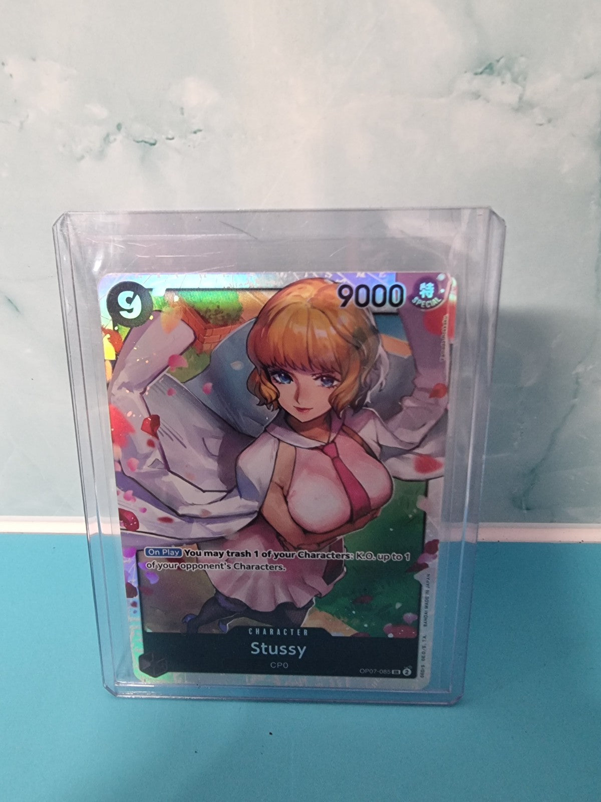ONE PIECE CCG Stussy OP07-085 Foil