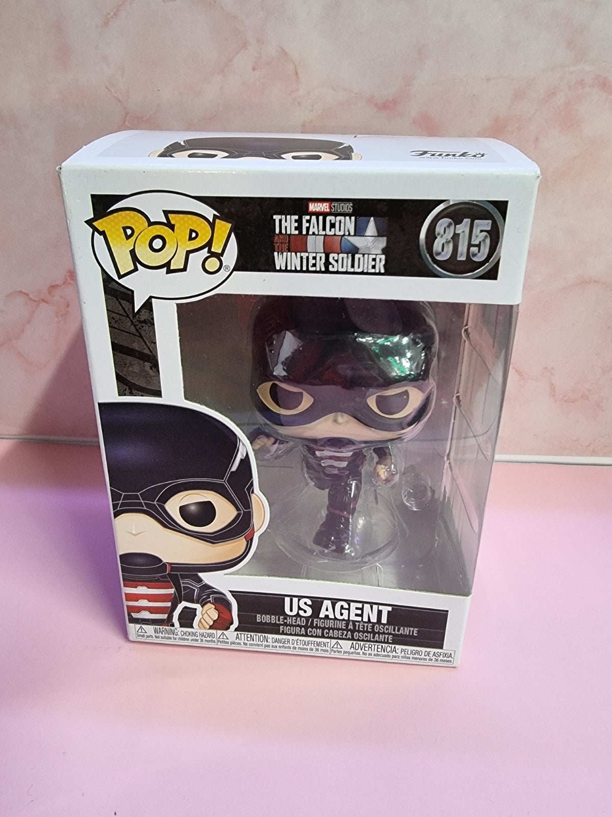 Funko Pop US Agent #815 Marvel The Falcon Winter Soldier Vinyl Figure