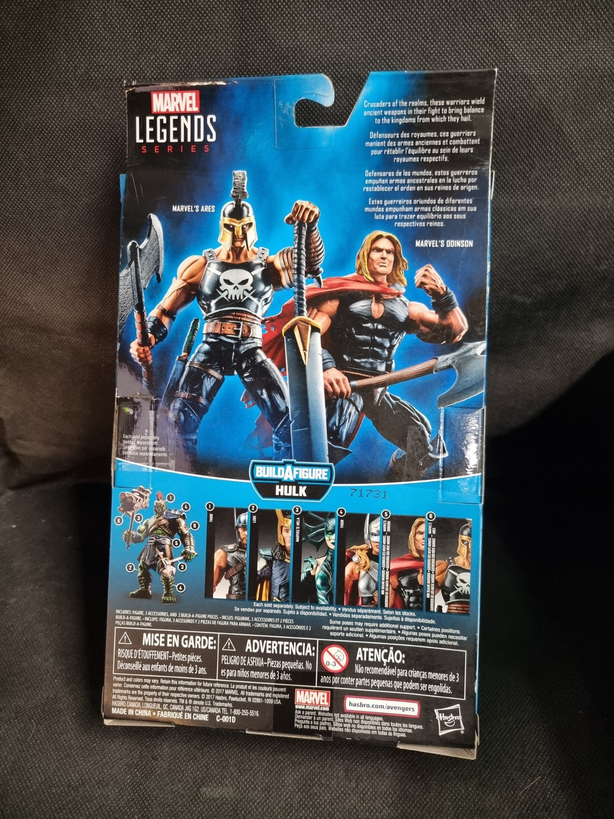THE MIGHTY THOR MARVEL LEGENDS SERIES NINE REALMS WARRIORS