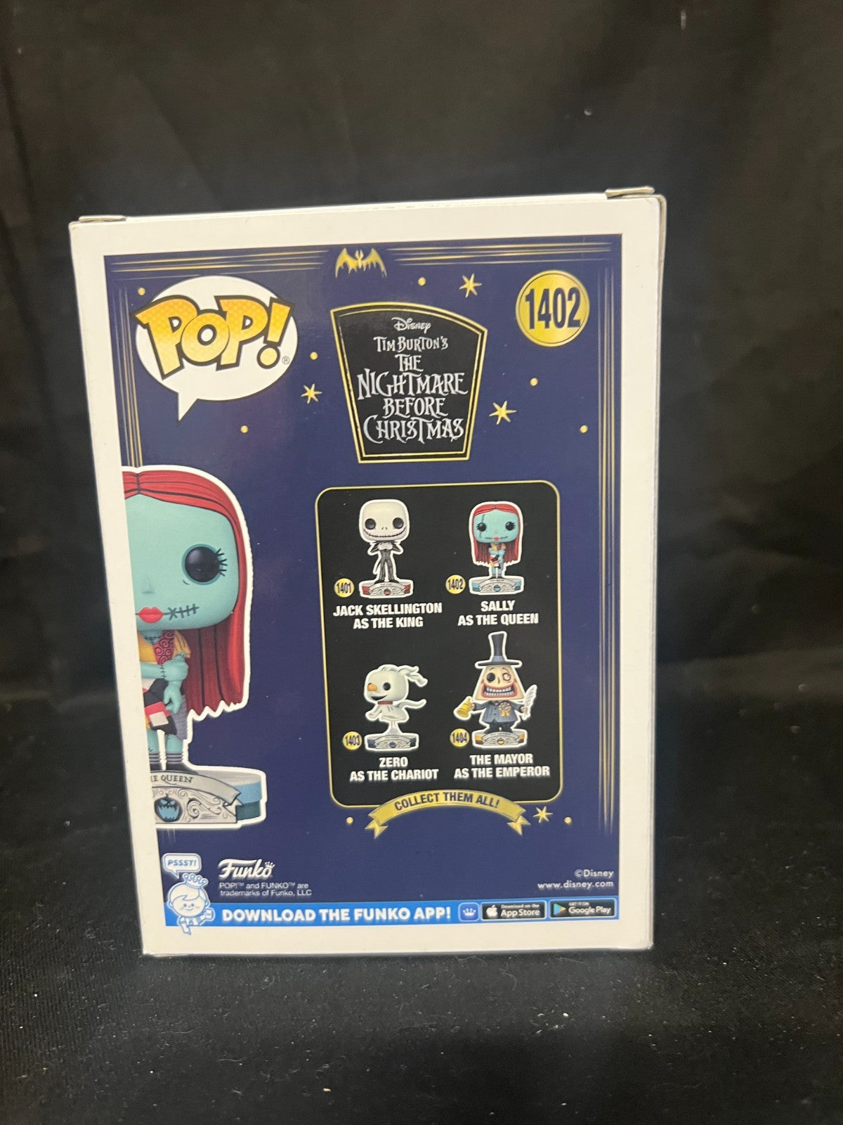 The Nightmare Before Christmas - Sally as the Queen Pop! Vinyl Figure "New"
