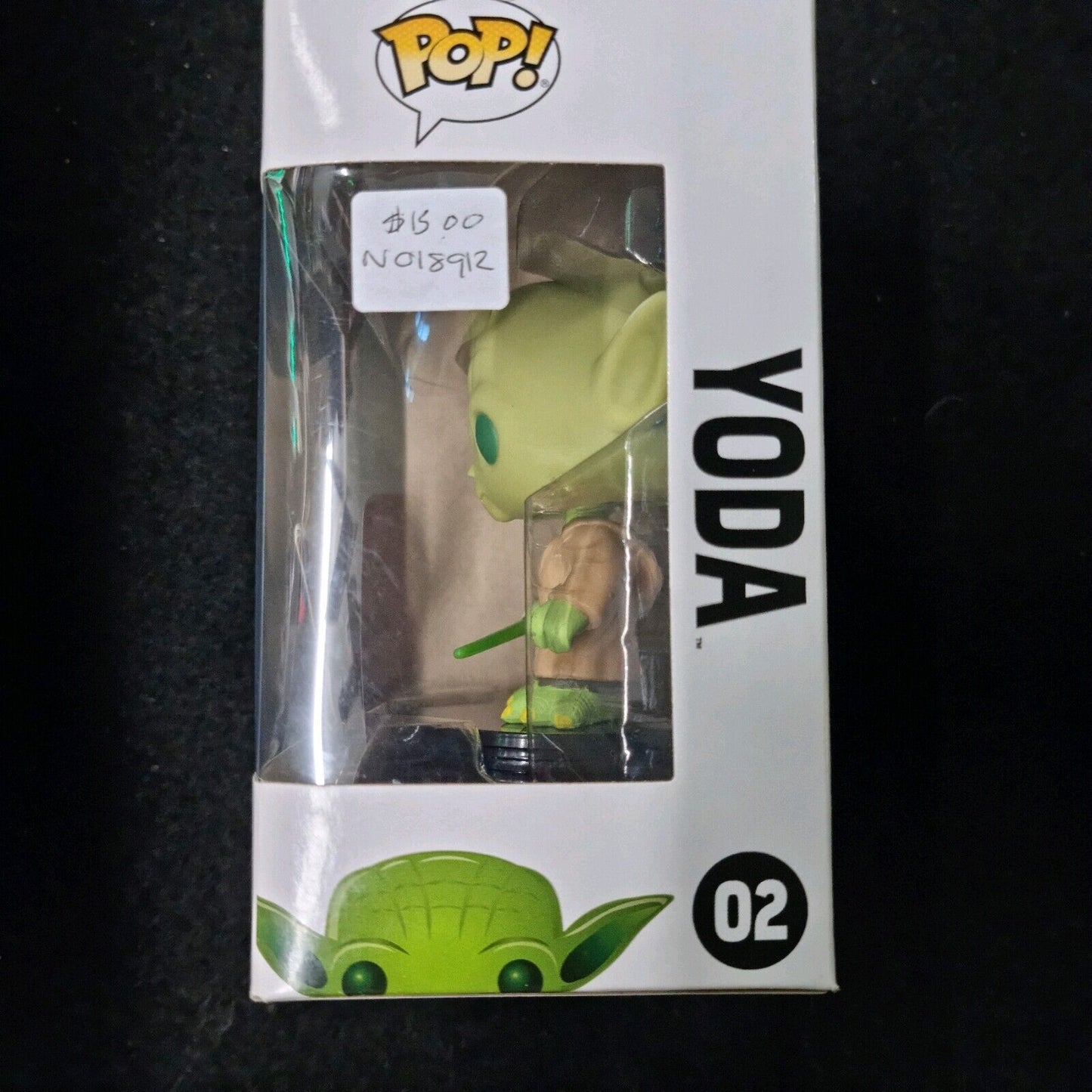 Star Wars Yoda Funko Pop #02 Vinyl Figure Red & Black Box