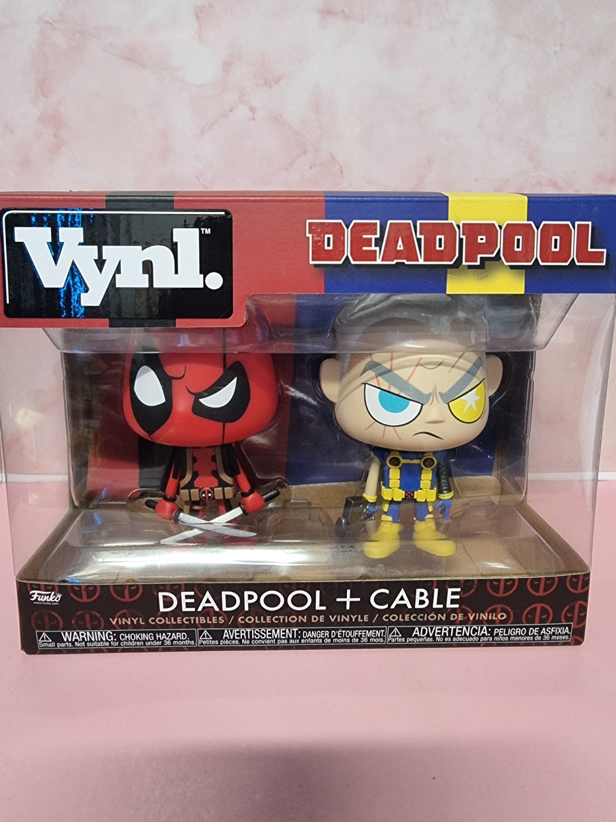 Funko Vynl.: Marvel Comics-Deadpool + Cable Vinyl Figure  2-Pack - Free Ship