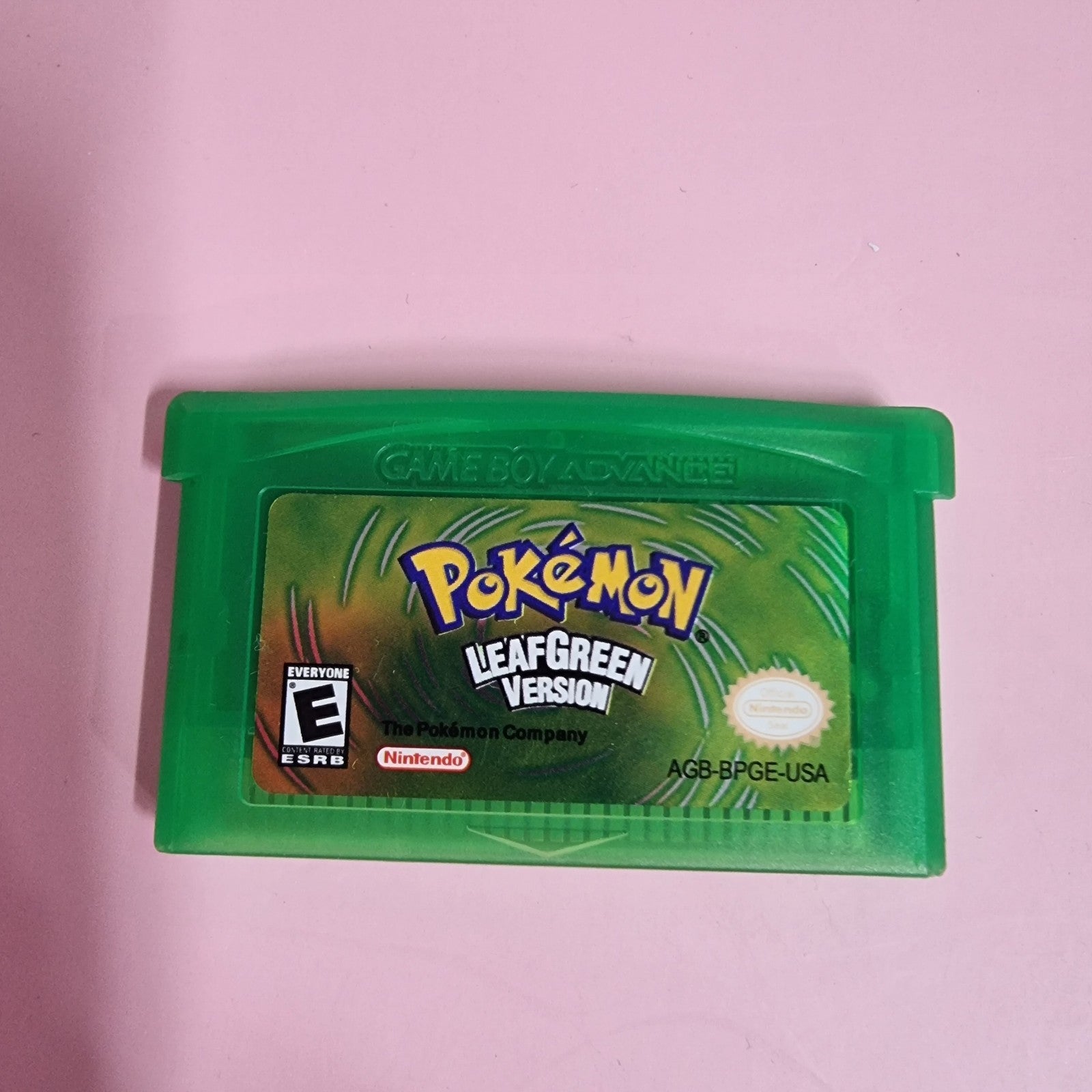Pokemon LeafGreen Nintendo Game Boy Advance Game Cartridge (2004) 