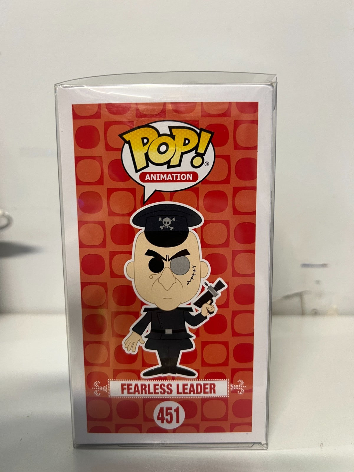 Pop! Funko 10cm Figurine Rocky & Bullwinkle Fearless Leader #451 Vinyl Toy