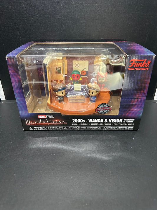 Funko Mini Moments Wandavision 2000s Wanda & Vision  Billy & Tommy