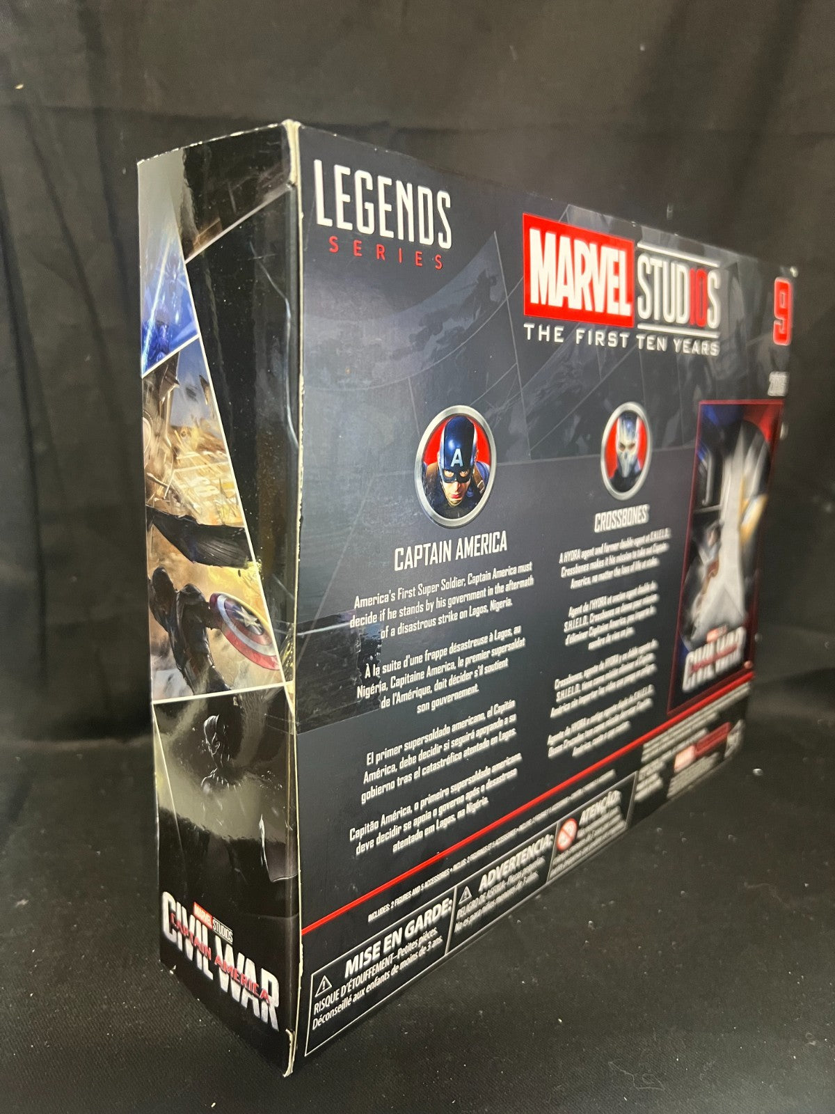 Marvel Legends The First Ten Years Captain America And Crossbones 2 Pack