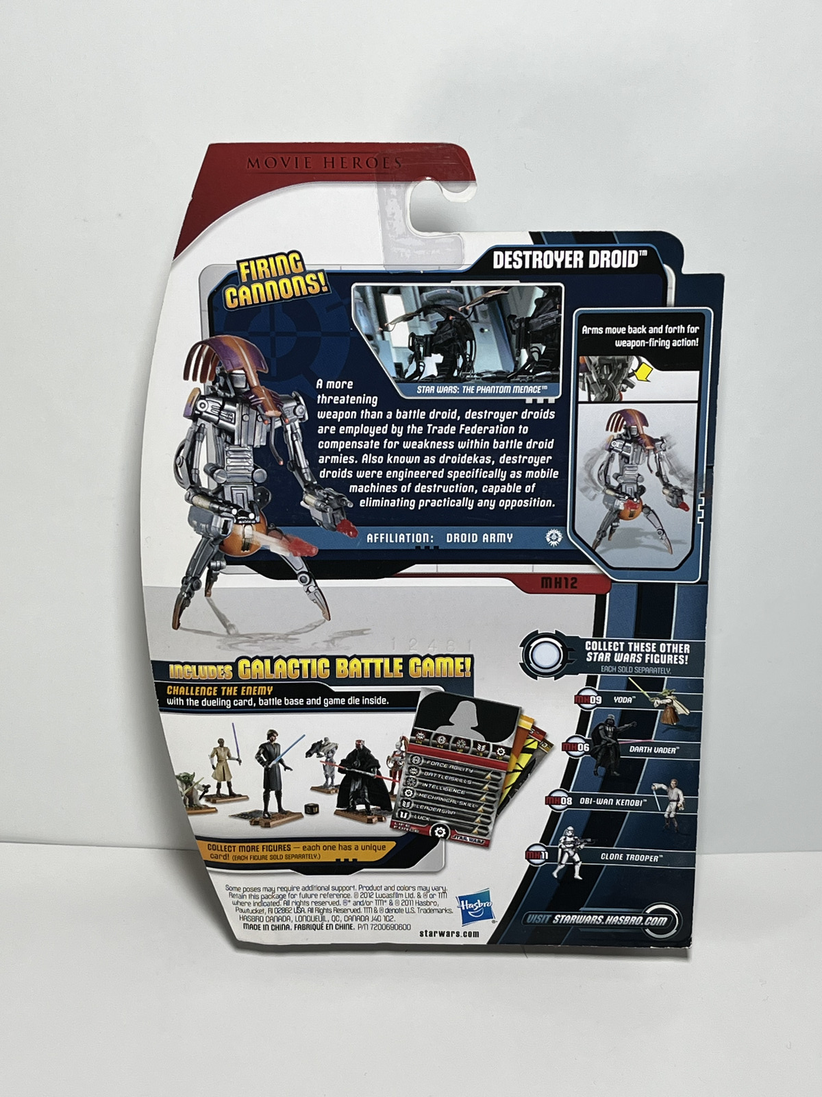 Destroyer Droid MH12 Star Wars The Phantom Menace 3.75 Action Figure