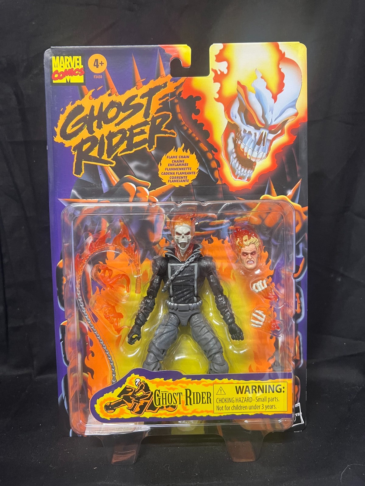 Marvel Legends Retro Ghost Rider Johnny Blaze Exclusive 80th Cardback 2022