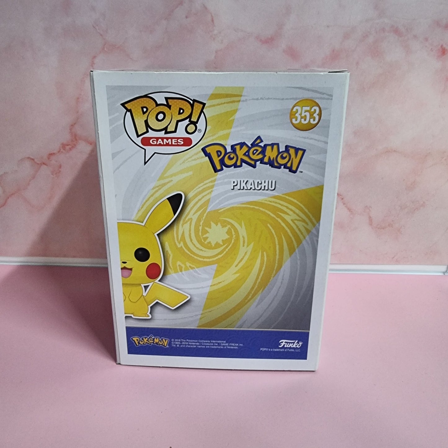 Brand New Funko Pop Pikachu 353 - Pokemon Exclusive Vinyl Figure