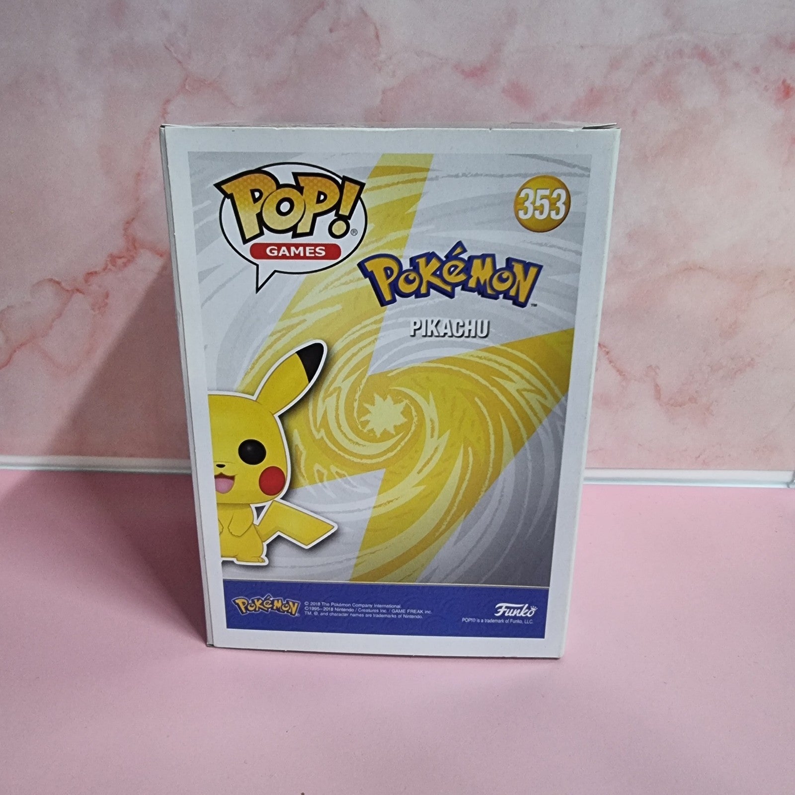 Brand New Funko Pop Pikachu 353 - Pokemon Exclusive Vinyl Figure