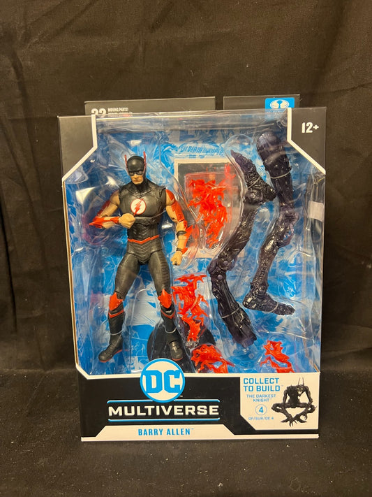 DC Multiverse Speed Metal Barry Allen The Flash Action Figure Darkest Knight BAF