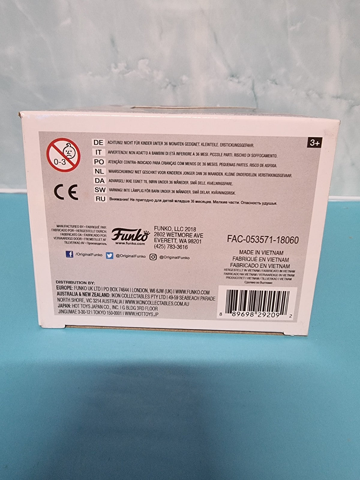 Pop Vinyl Disney Pixar Incredibles 2 MIB 402 Fire Jack-Jack 2018