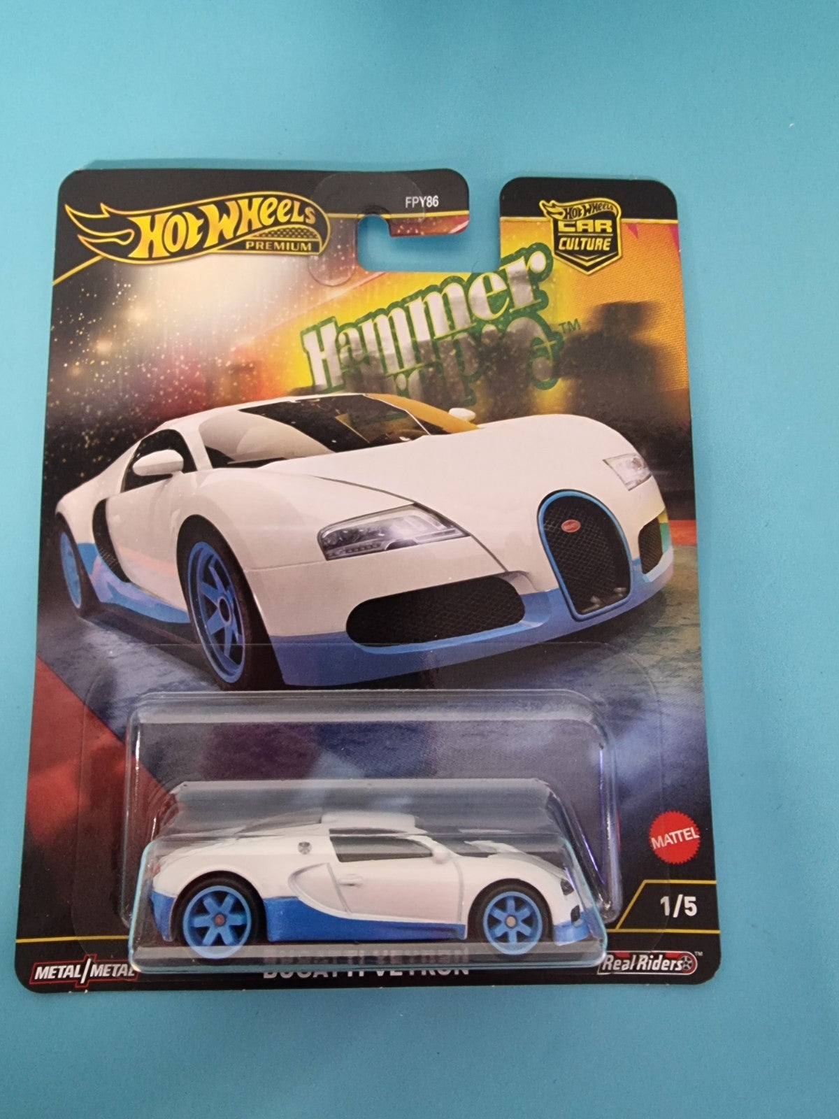 Hot Wheels Premium Hammer Drop Bugatti Veyron Set 1 10 20