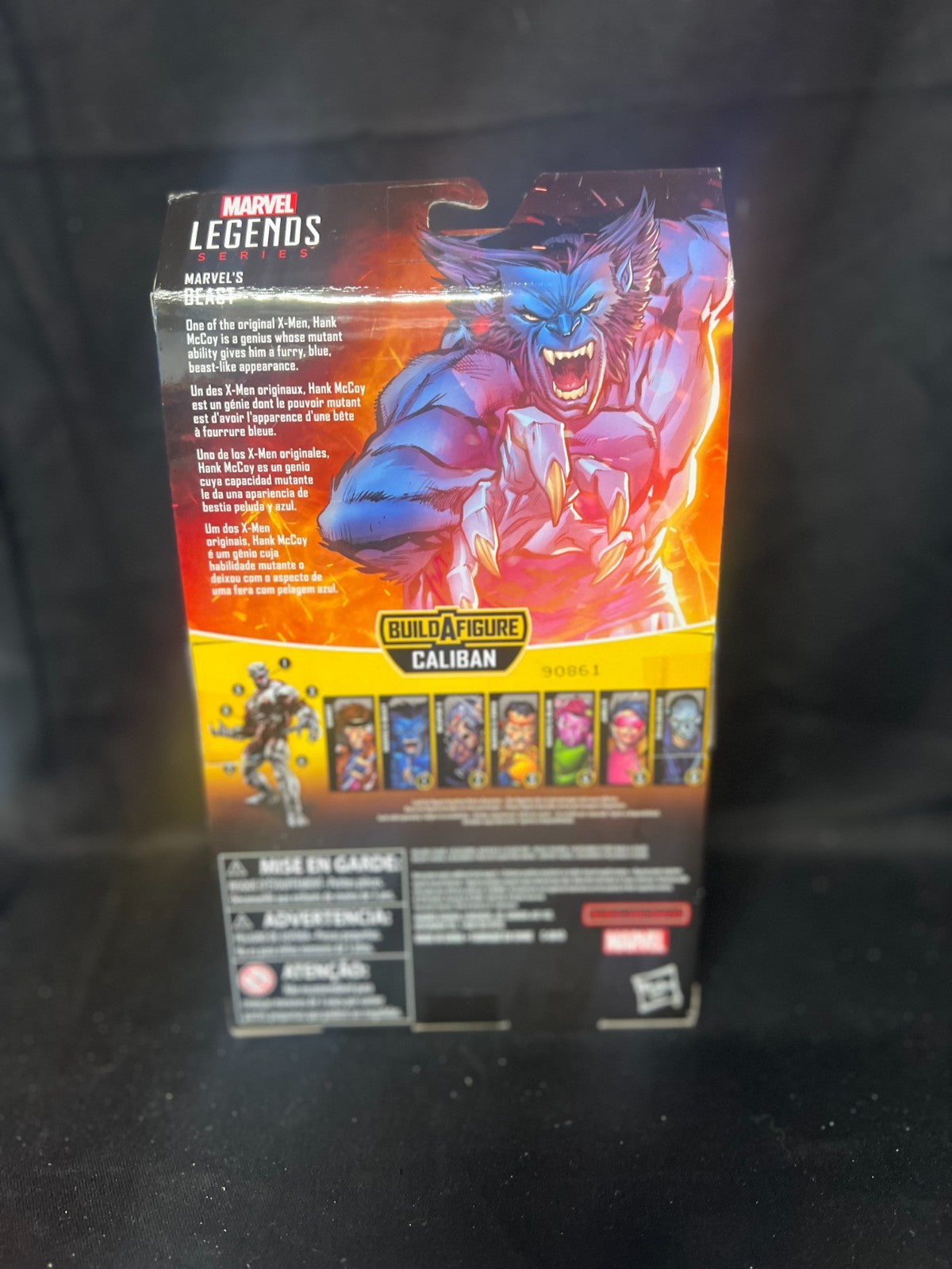 Marvel Legends Beast Caliban BAF Wave X-Men New!!!