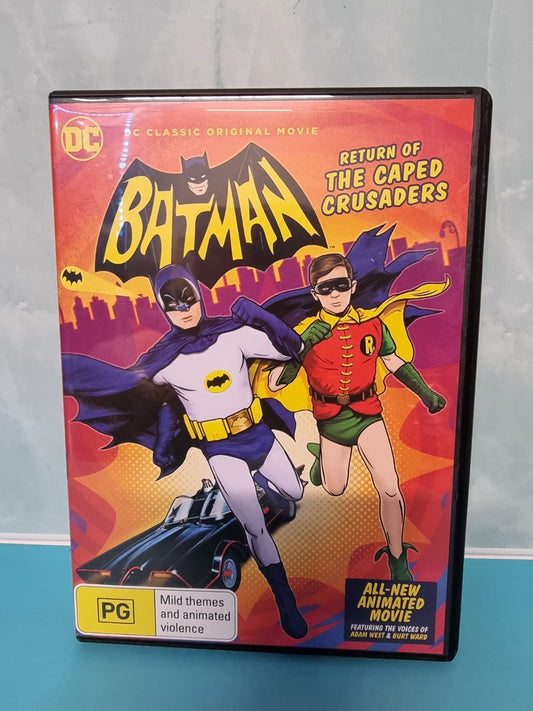 Batman: Return of the caped crusader (Dvd, Region 4 PAL)