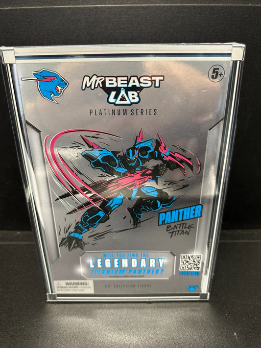 Mr Beast Lab Platinum Series S2 W1 Collector Pack Panther Battle Titan Figure