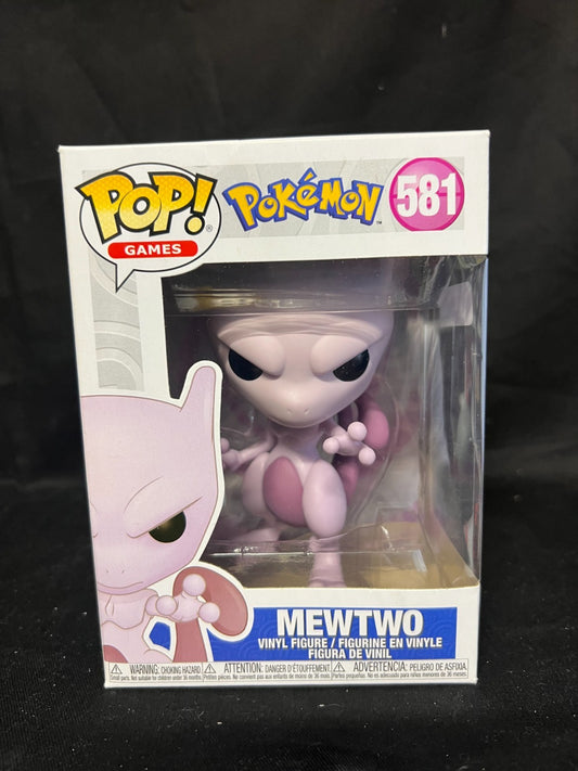 Funko Pop! Games Pokémon Mewtwo #581 Vinyl Figure Brand New in Box
