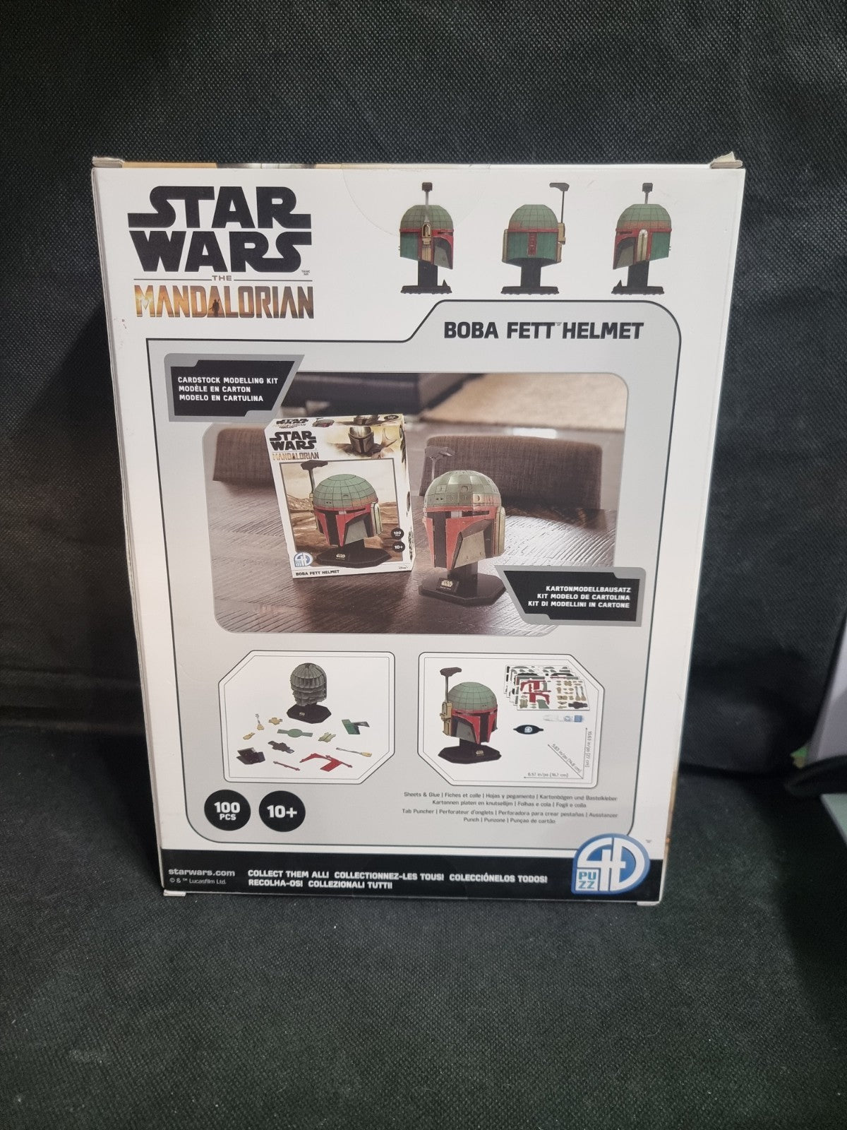 Star Wars - 4D Boba Fett Helmet Puzzle Style #1 New 