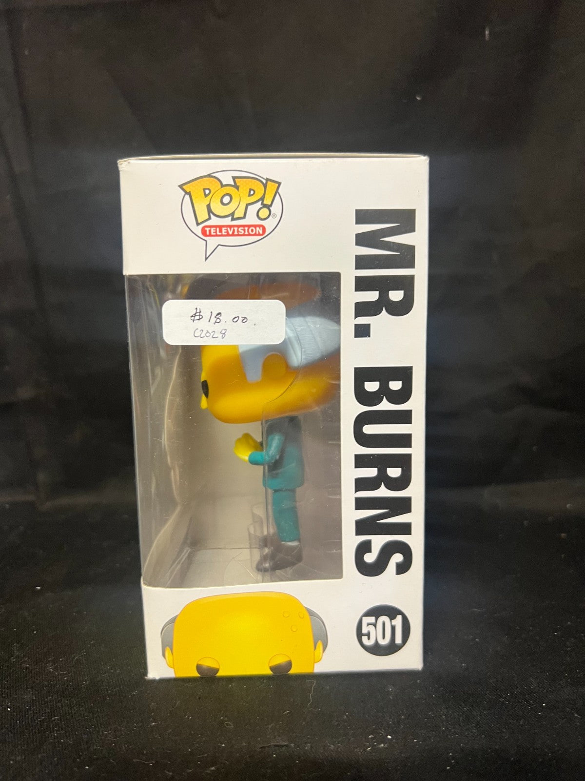 Mr Burns Pop 501 -  The Simpsons Funko Pop! 2019 - Vaulted