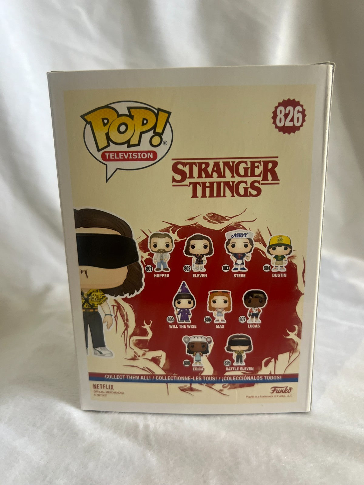 Brand New Stranger Things Battle Eleven 826 Funko Pop Figure