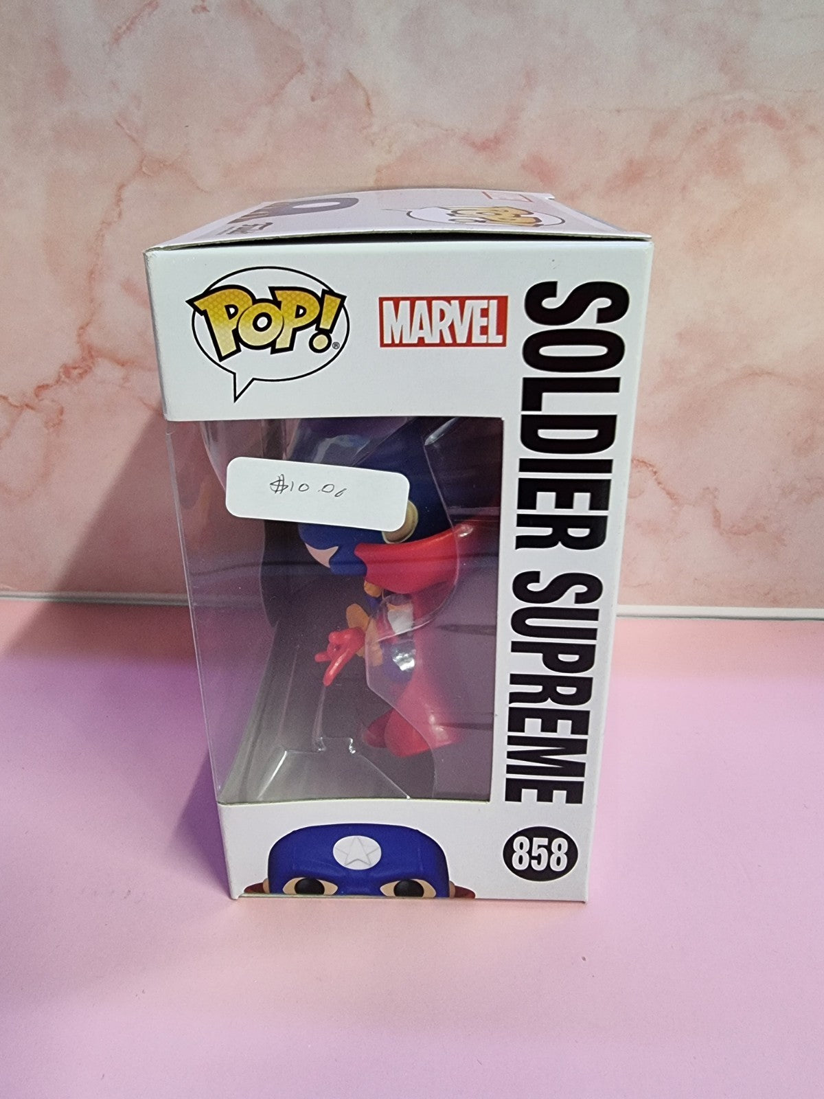 MARVEL INFINITY WARPS SOLDIER SUPREME FUNKO POP VINYL FIGURE #858