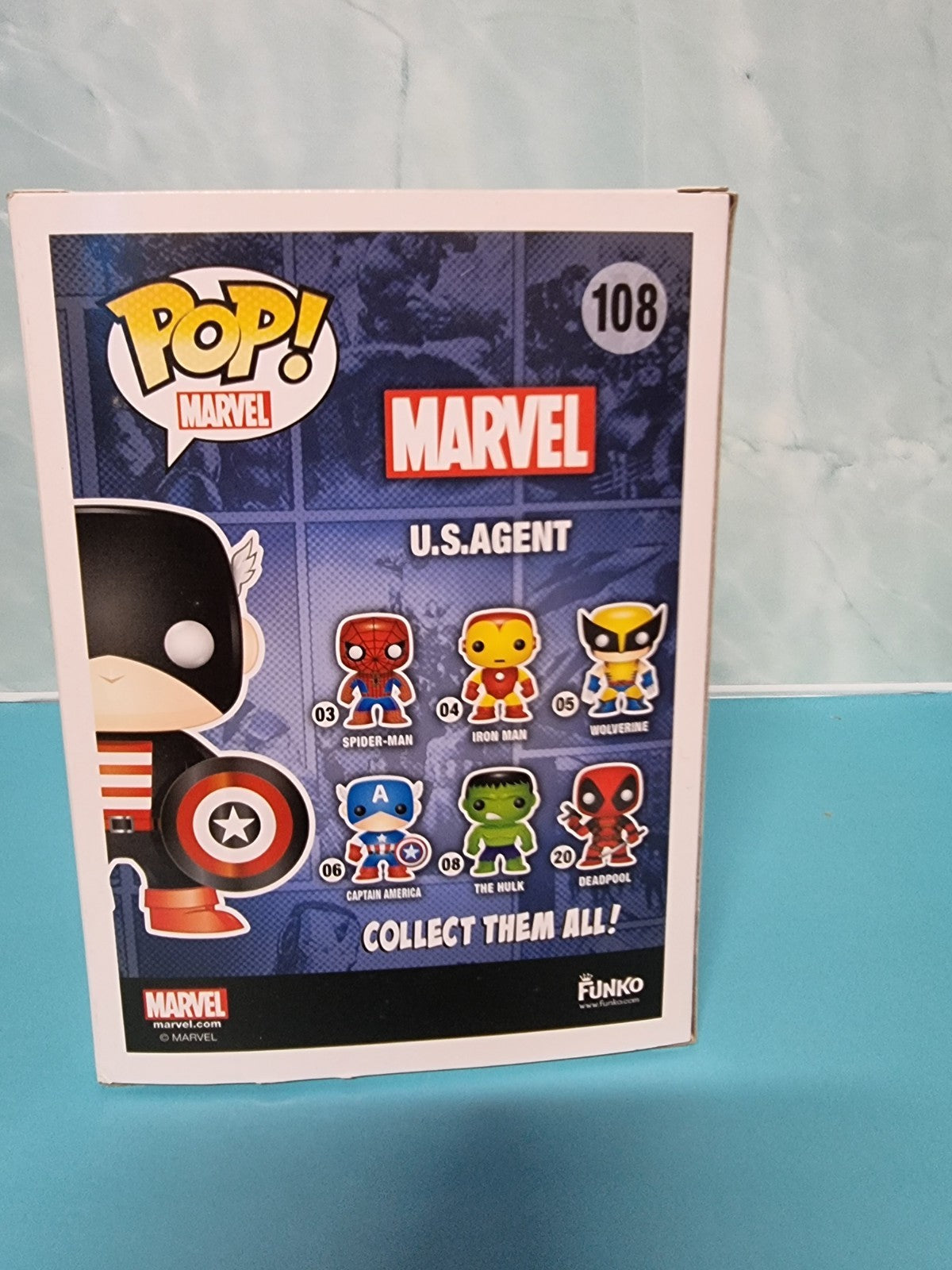Funko Pop Marvel  U.S Agent #108