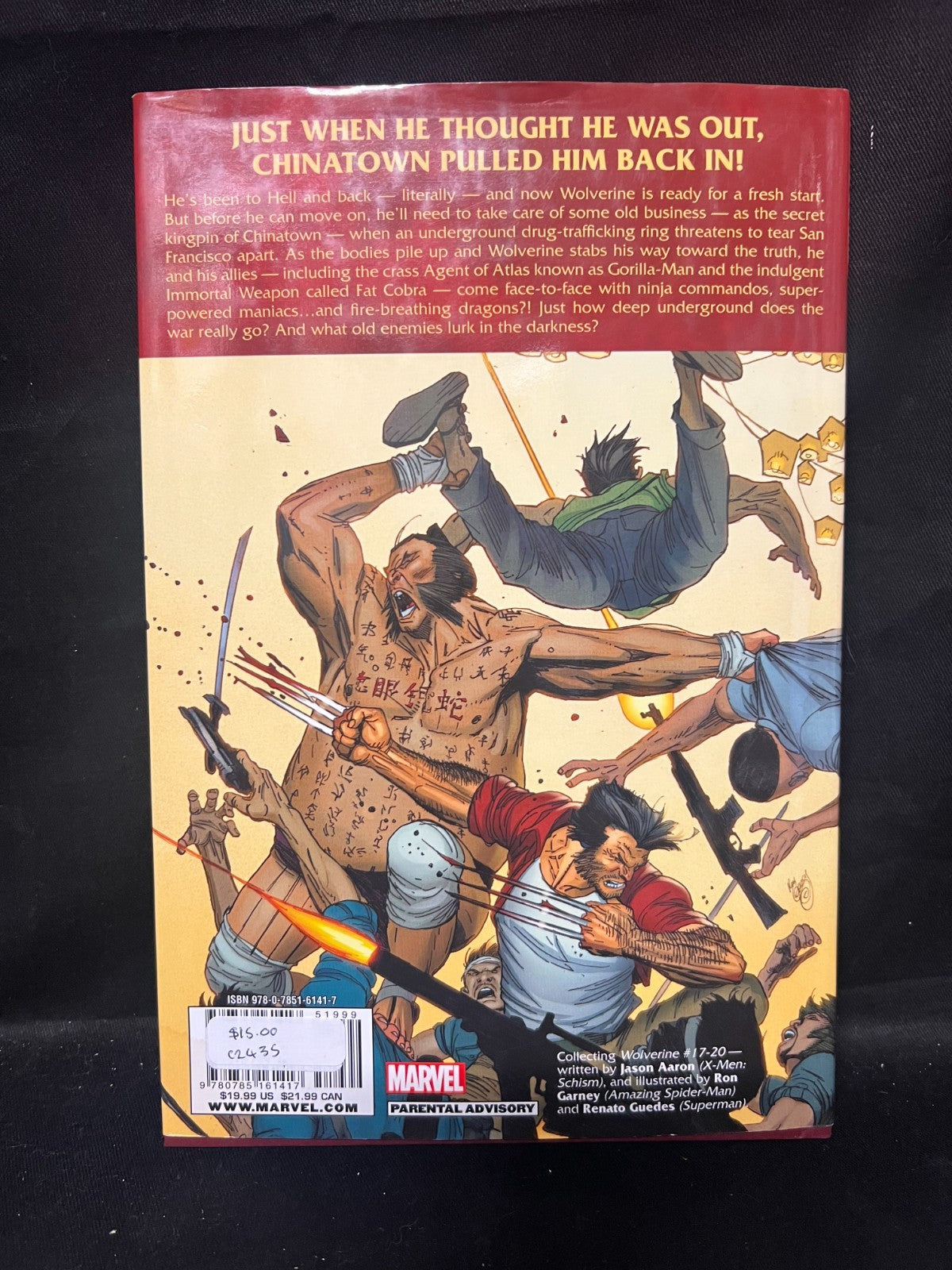 Wolverine : Goodbye, Chinatown (2012, Hardcover)