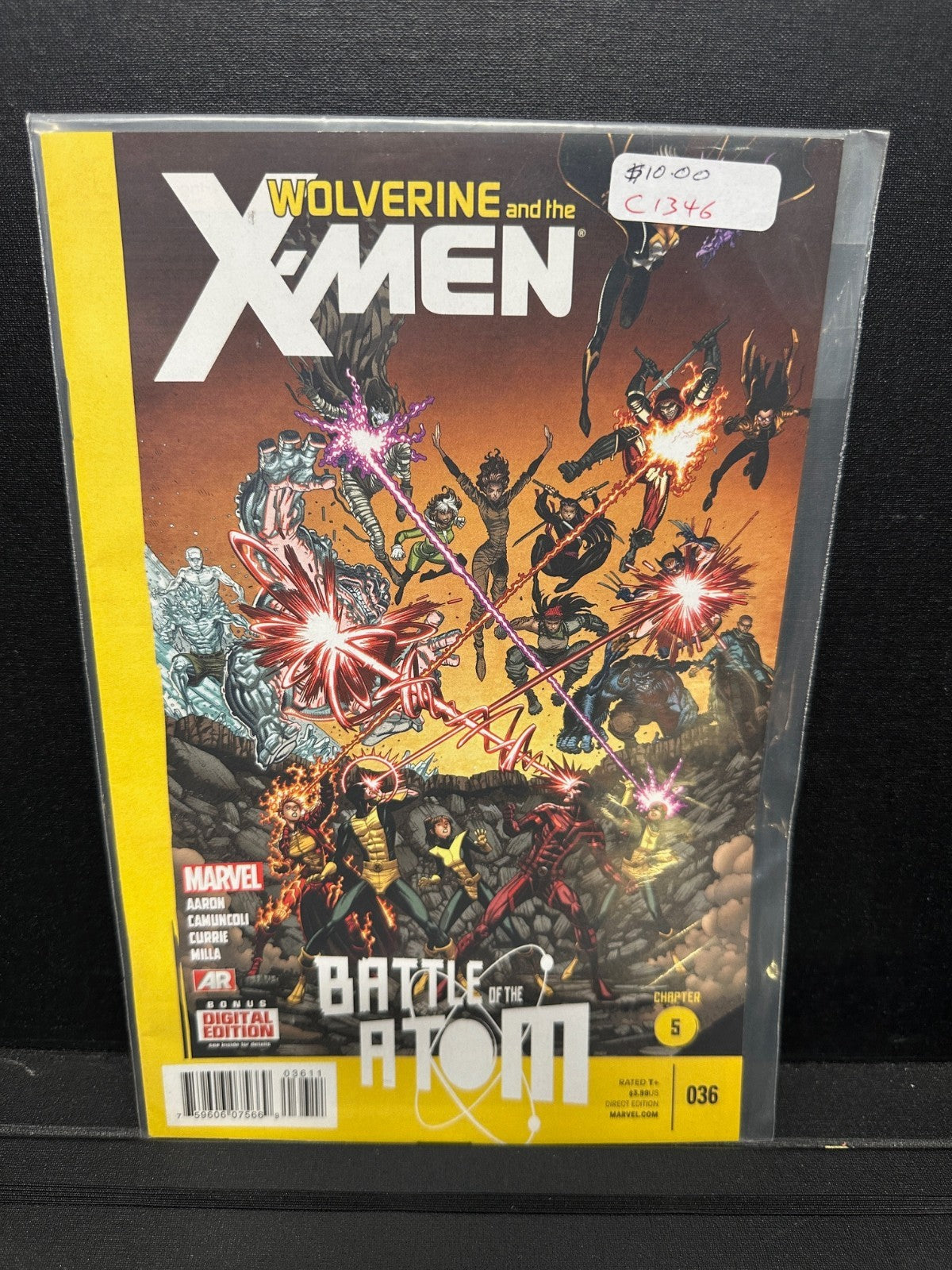 Marvel Comics WOLVERINE AND X-MEN #36 Battle of the Atom Chapter 5