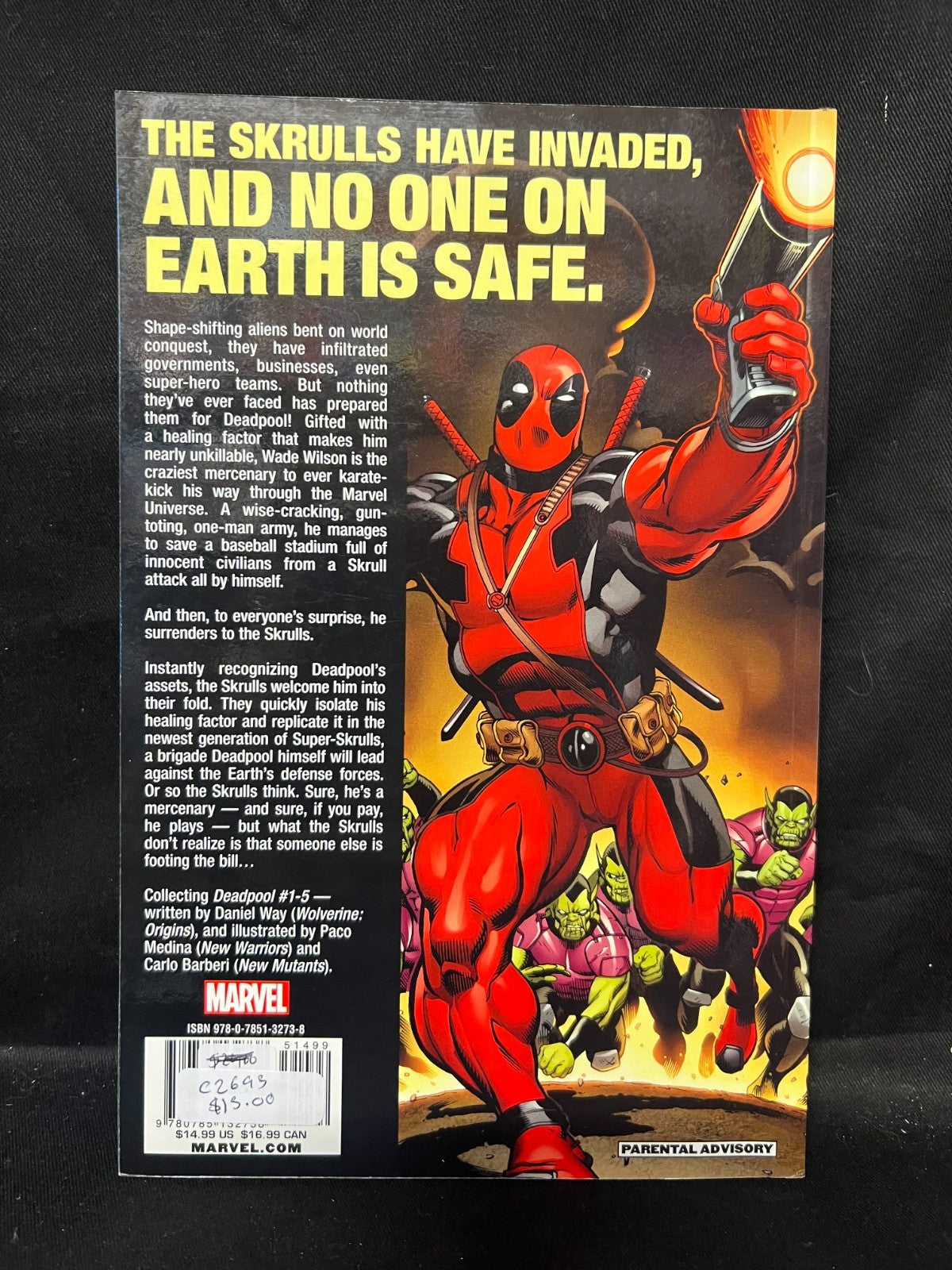 Deadpool Volume 1: Secret Invasion - Marvel Comics Trade Paperback Graphic Novel