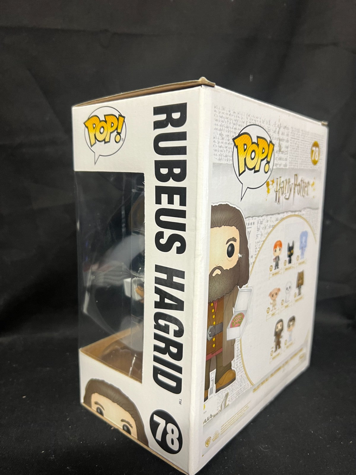 HARRY POTTER -  RUBEUS HAGRID WITH CAKE 8" POP VINYL FIGURE FUNKO BRAND NEW 78