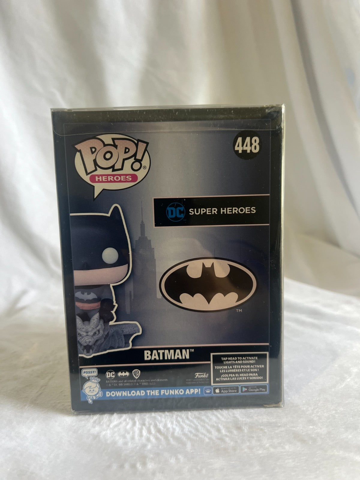 FUNKO POP! #448 DC-Comics Batman Lights And Sound Funko Exclusive