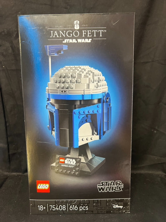 LEGO Star Wars 75408 Jango Fett Helmet - Mandalorian Model Kit for Adults - Buil