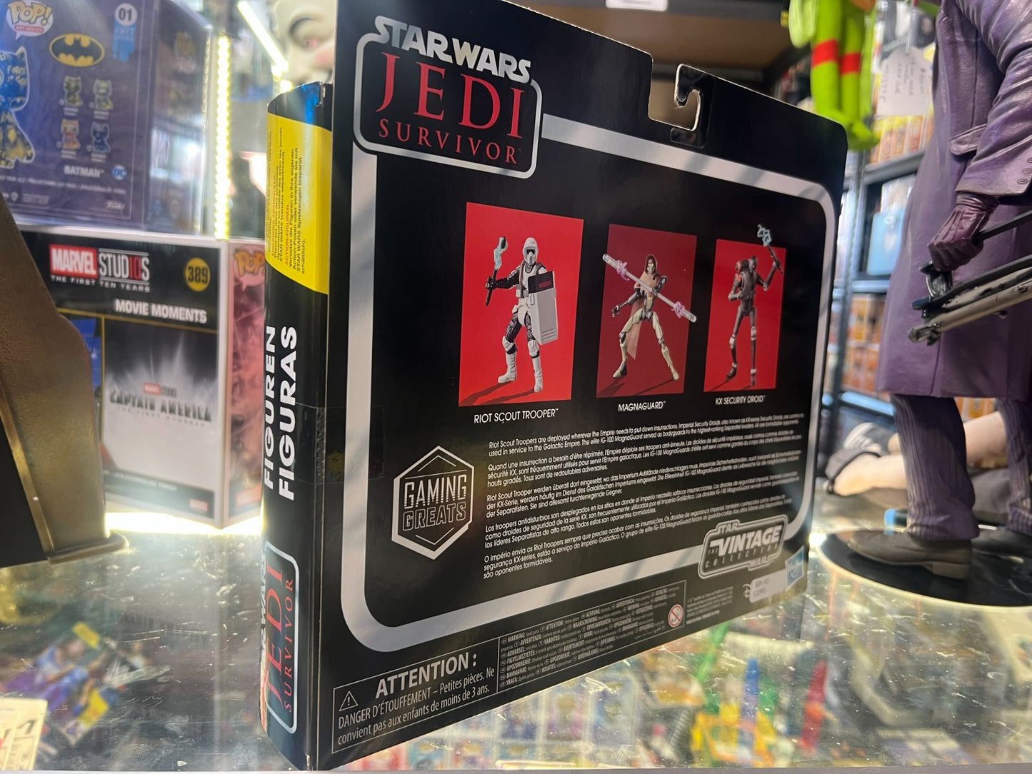 Star Wars Jedi Survivor - The Vintage Collection - Kenner - 3 Action Figure Pack