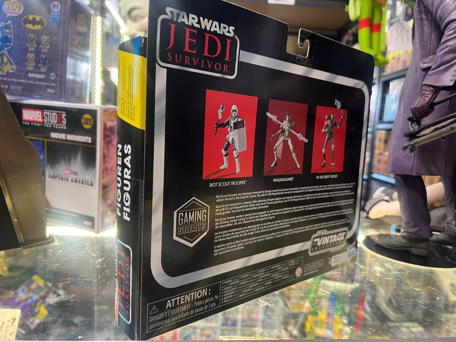 Star Wars Jedi Survivor - The Vintage Collection - Kenner - 3 Action Figure Pack