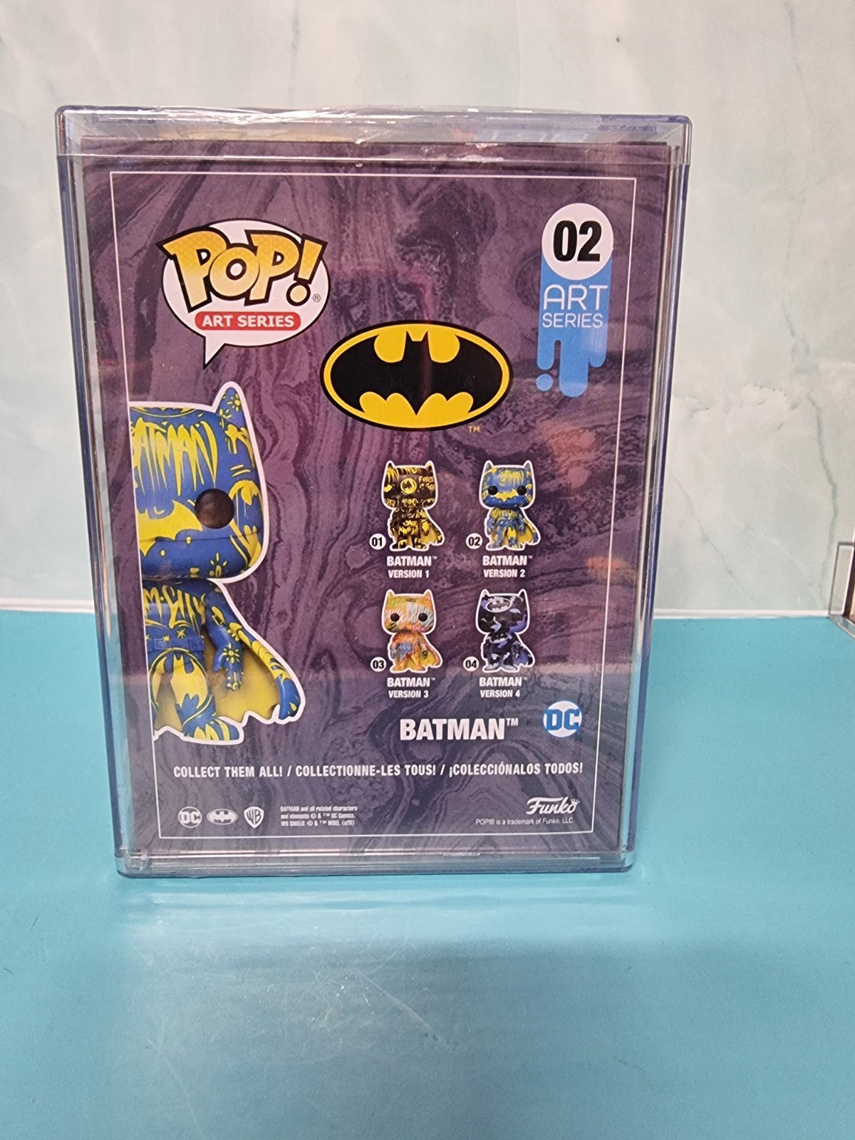Funko Pop Vinyl Batman 02 Art Series Special Edition Hard Stacked Pop Sealed