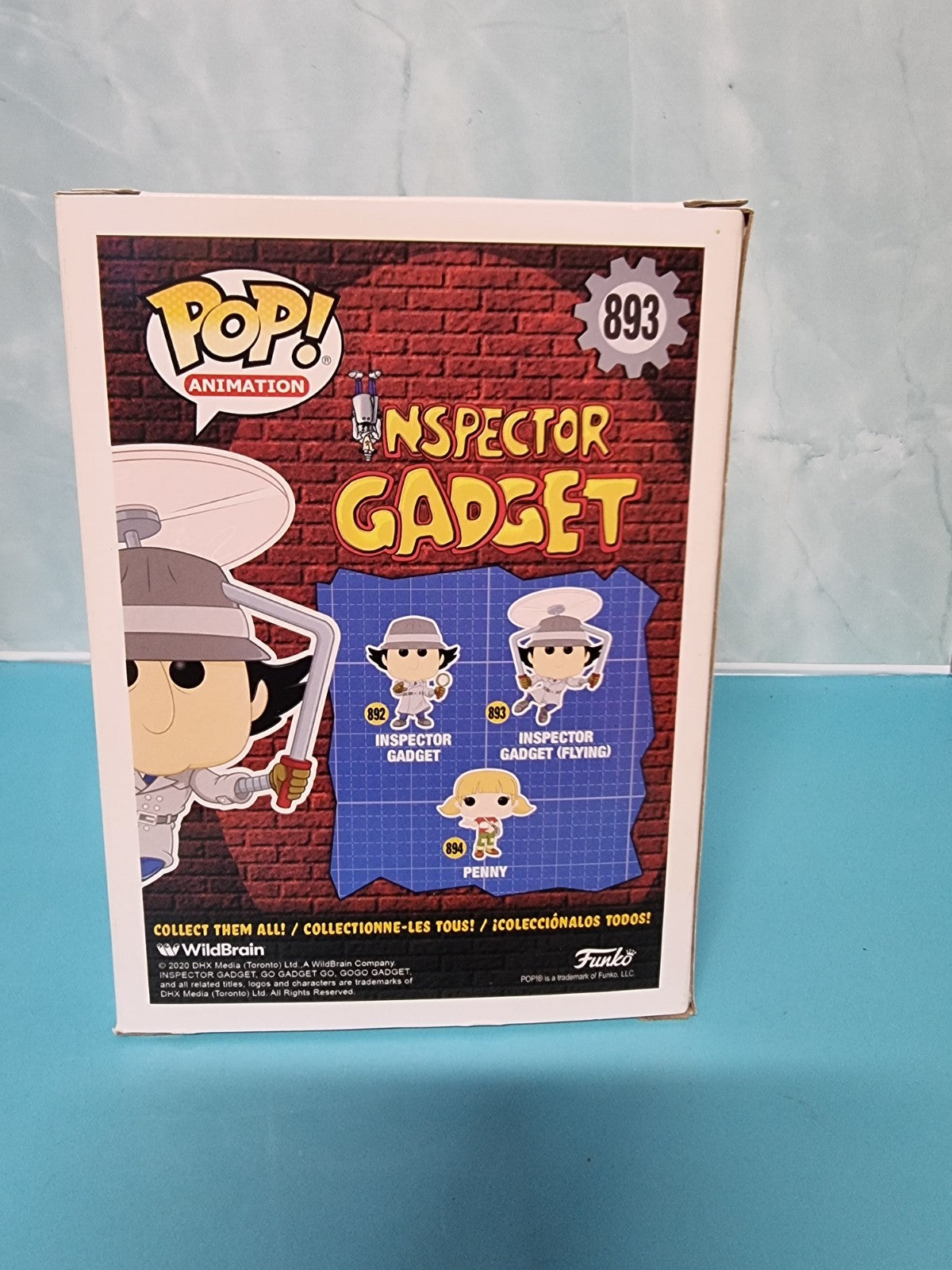 Funko POP! Animation Figure - INSPECTOR GADGET (Flying) #893