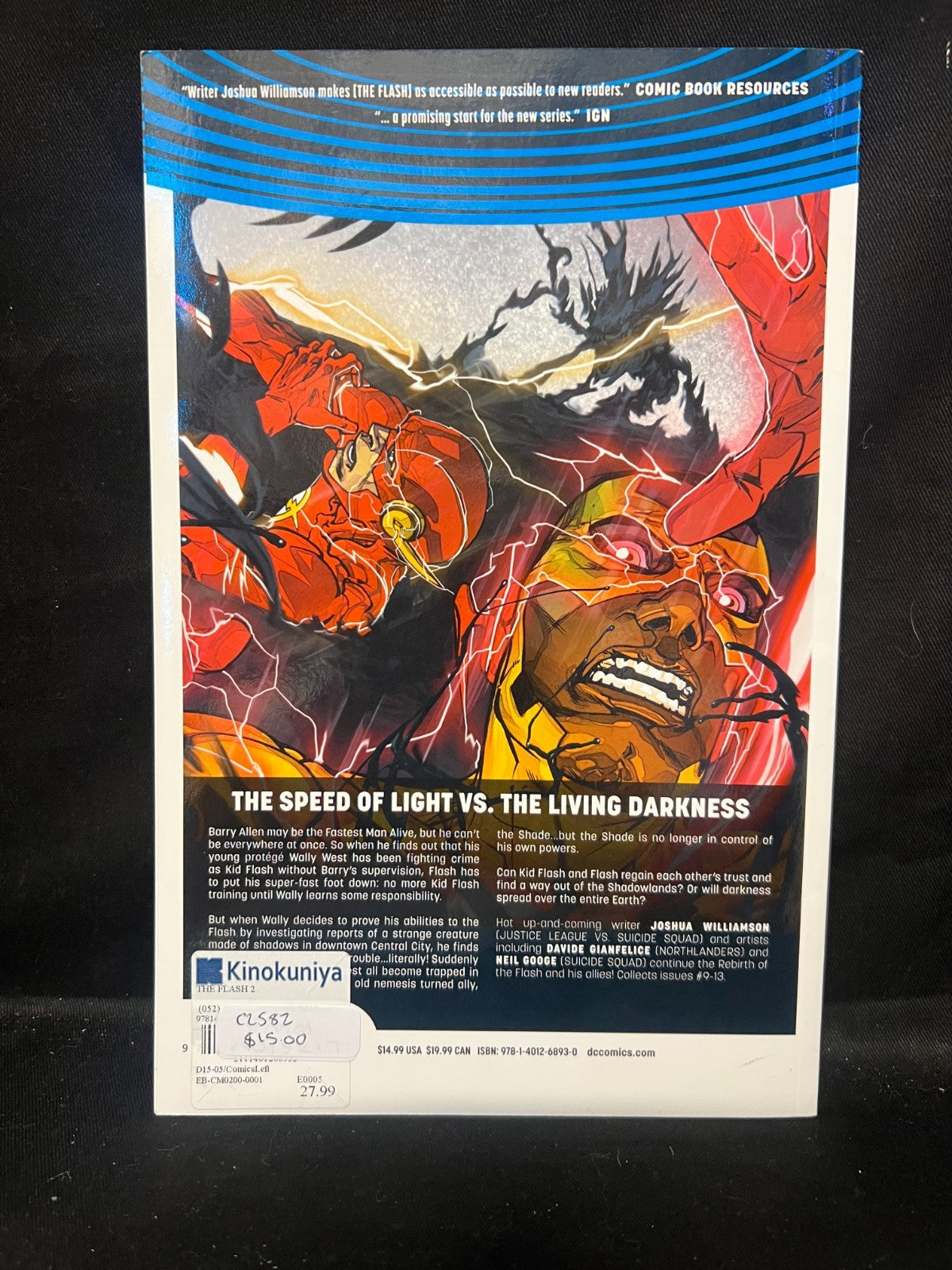 The Flash Vol. 2: Speed of Darkness Trade Paperback DC Comics New 52