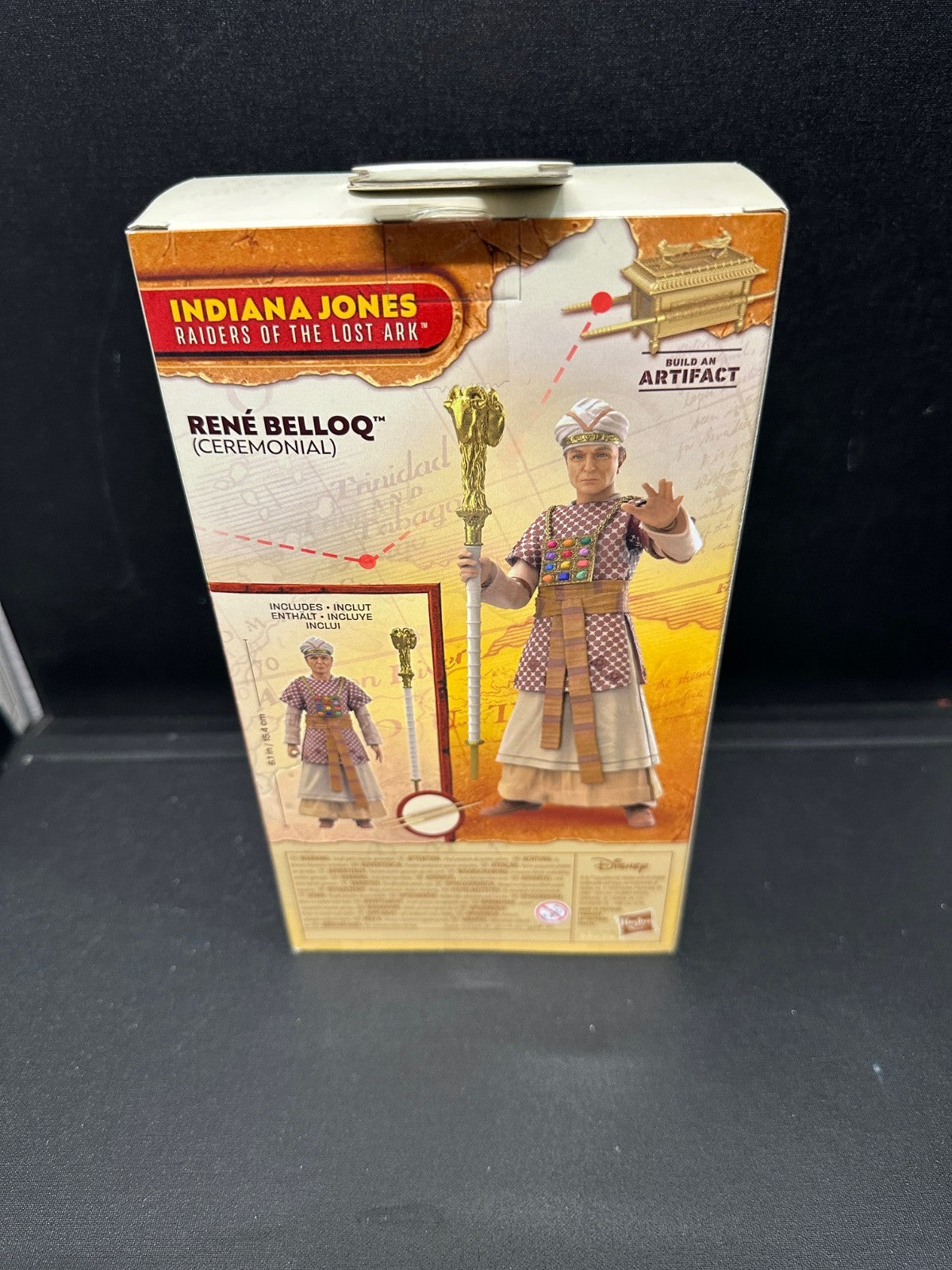 Hasbro Indiana Jones Adventure Series Rene Belloq Raiders Of The Lost Ark