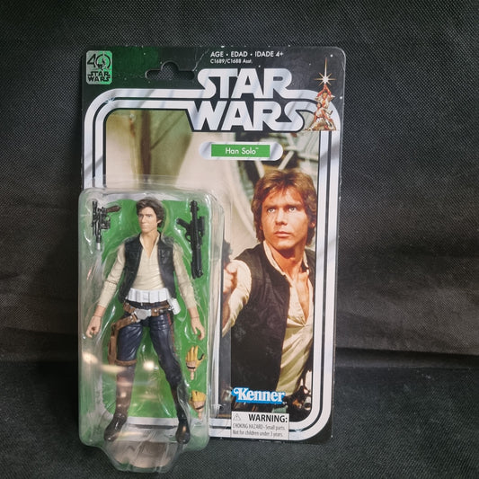 Star Wars Black Series A New Hope 40th Anniversary New Han Solo Action Figure