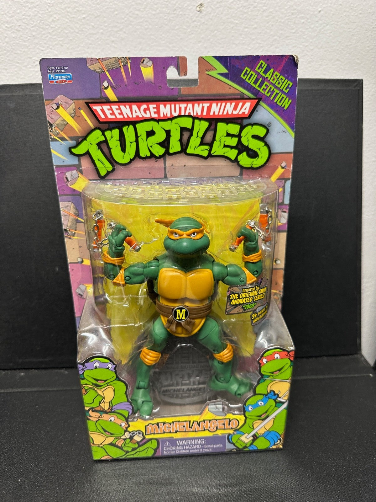 Playmates Teenage Mutant Ninja Turtles Micelangelo Classic Collection