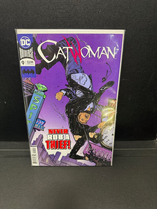 DC Comics Universe Cat Woman #9 Never Rob a Thief!