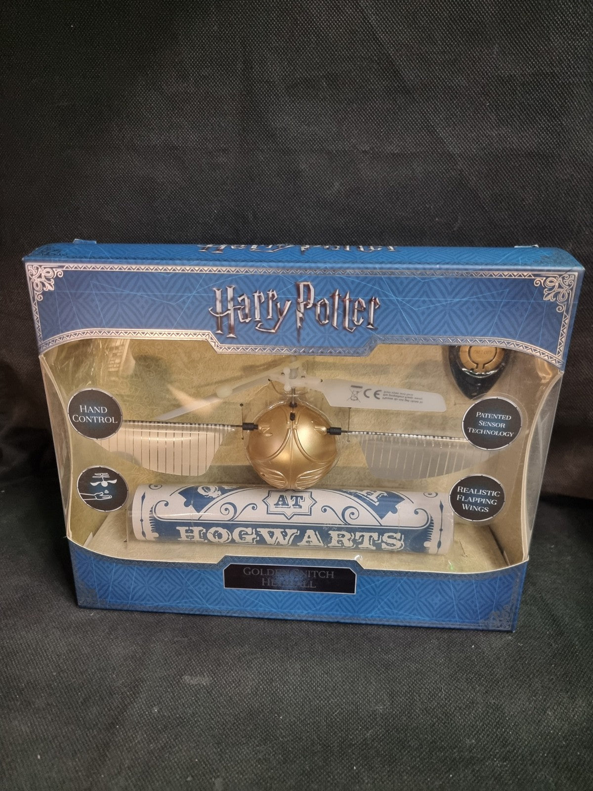Harry Potter Golden Snitch Heliball Toy Hand Control Flapping Wings Collectable