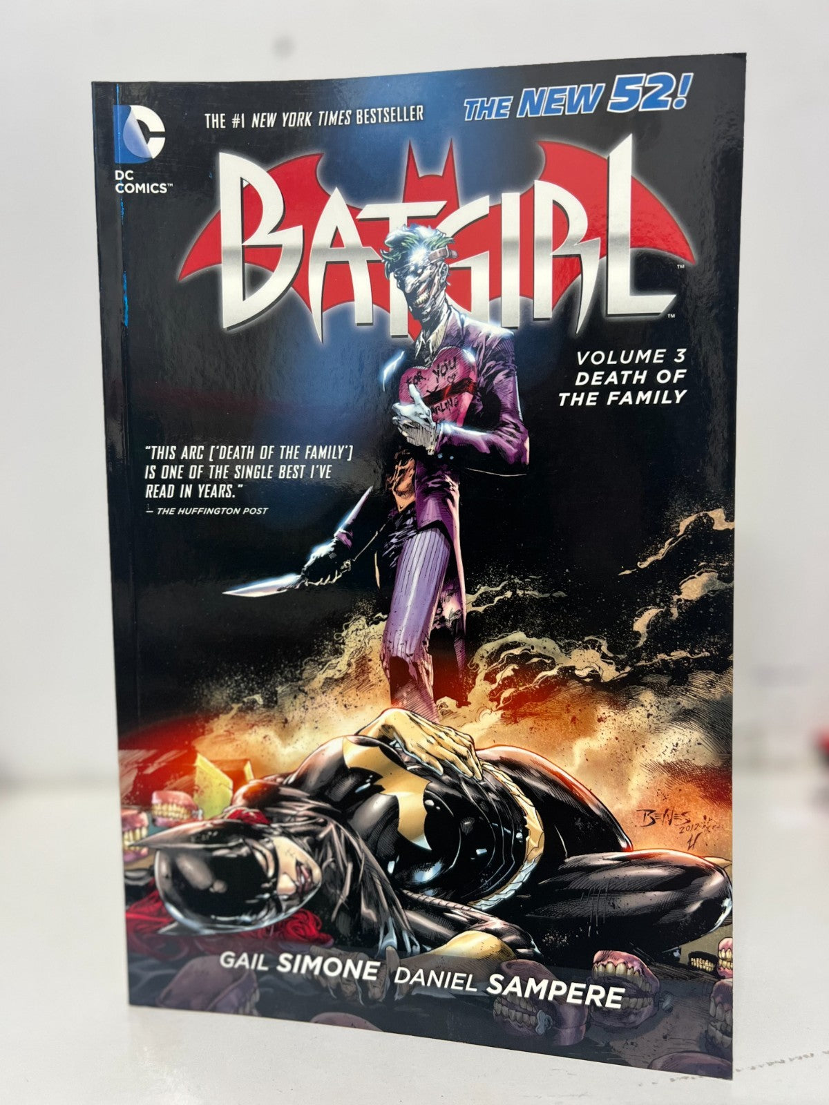 2013 BATGIRL v.3 Death of the Family DJ NM-/VF 1st DC / Fisherman Collection