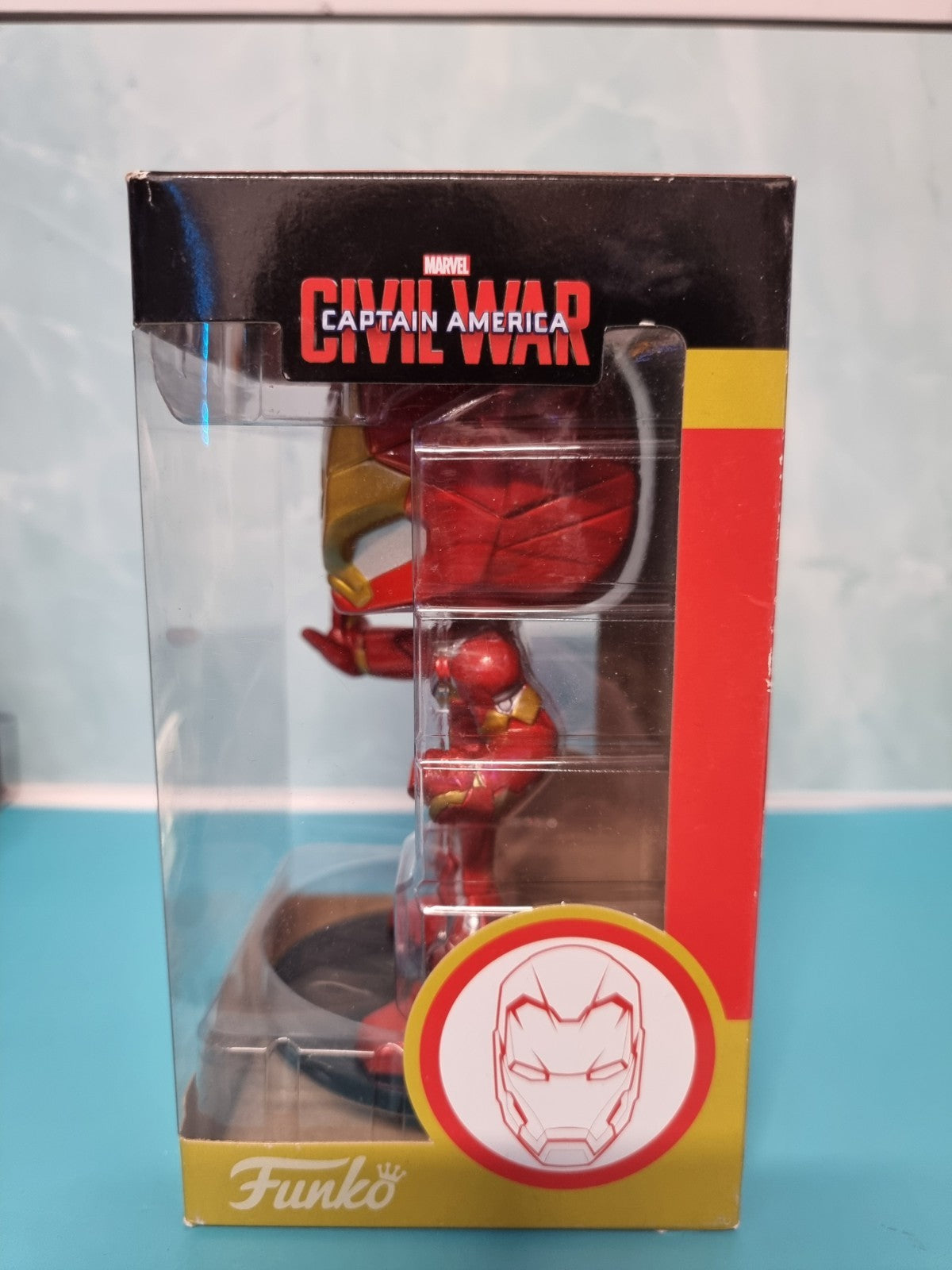 Funko Wacky Wobbler Civil War Iron Man - Bobble-Head -