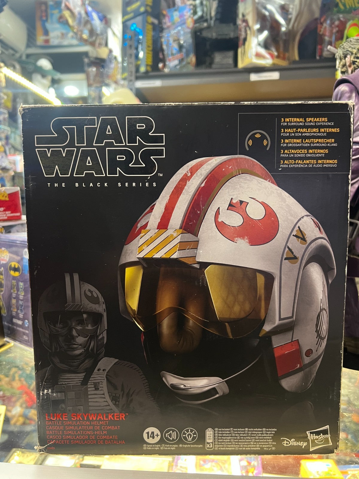 STAR WARS - The Black Series Luke Skywalker Battle Simulation Electronic Helmet