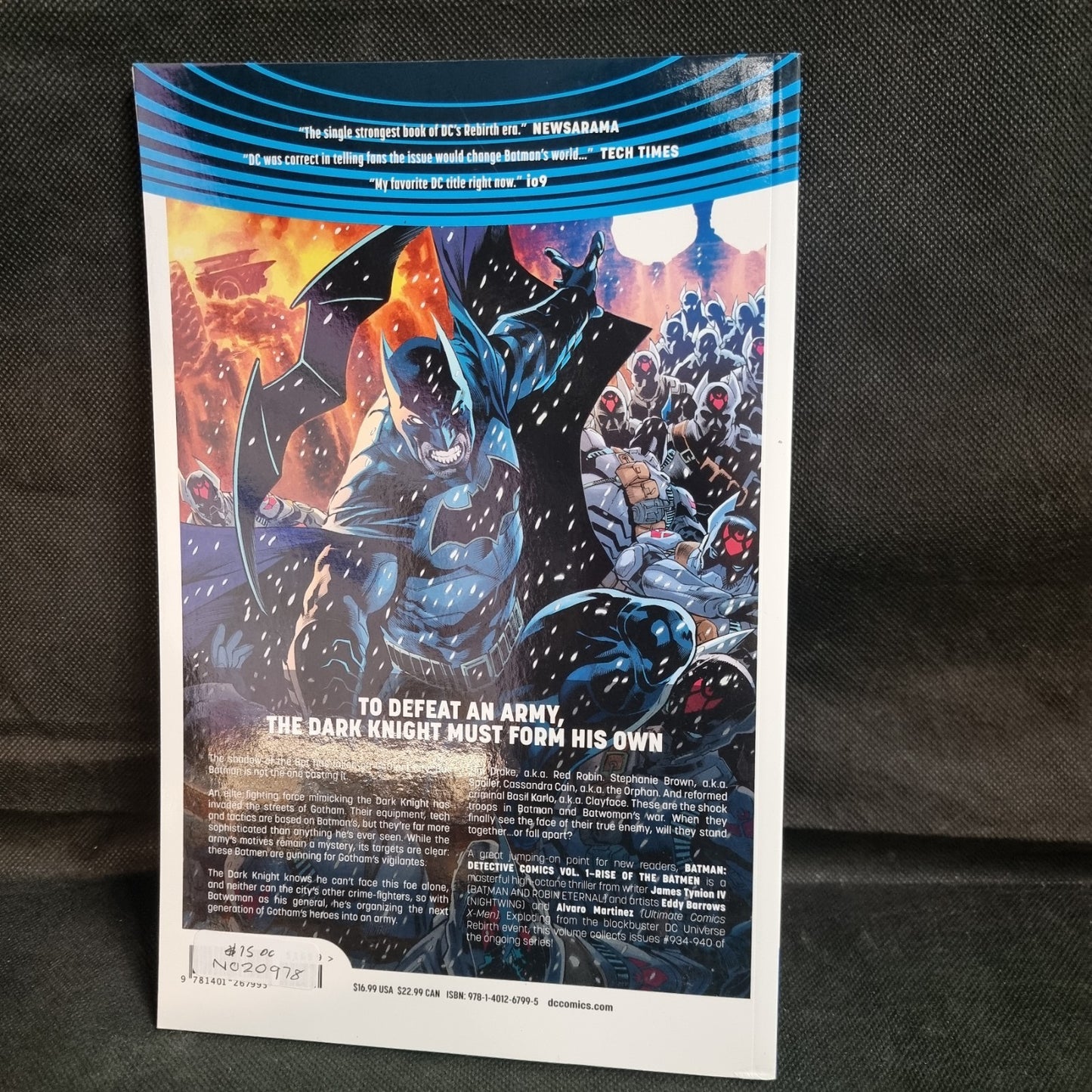 BATMAN DETECTIVE COMICS VOL 1 RISE OF THE BATMAN  2017 DC